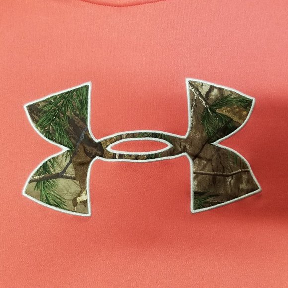 Under Armour Pink Coldgear Storm Armour Fleece® Hoodie w/ Realtree Logo - Picture 11 of 16